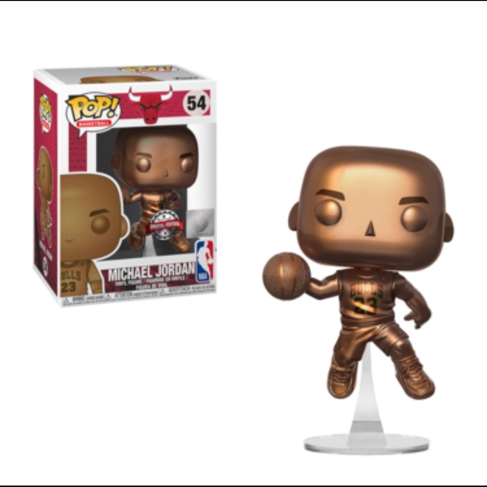 RARE BRONZE Michael Jordan Pop Funko